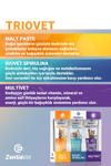 3 LÜ SET MALT PASTE-BIOVET SPIRULINA PASTE-MULTIVET PASTE