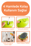 Buharlı Kedi Köpek Tarağı Yeni Nesil Tüy Alma Tarağı