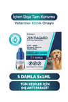Kedi Dış Parazit Ense Deri Damlası Bit Kene Pire Anti Parazit Uzaklaştırıcı Bitkisel 5 Tüp Damla