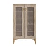 Aras ARS-406 Hasırlı Ceviz Ayakkabılık
