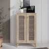 Aras ARS-406 Hasırlı Ceviz Ayakkabılık