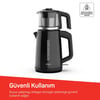 Arzum AR3151 Siyah Jollie Çay Makinesi