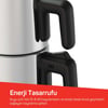 Arzum AR3158-0600 İnox Neosteel Çay Makinesi
