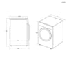 Haier HD100-A2939E-TR 10 Kg Isı Pompalı Kurutma Makinası