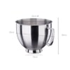 Korkmaz A470-03 Pro Mix Stand Mikser 1600W Kırmızı