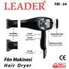 Leader FM-34 (Renkli) 2500 W Pro Saç Kurutma Makinesi