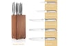 Schafer 1S6427-14005-KAH02 Solide Ahşap Bıçak Seti 6 Parça Kahverengi