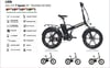 Suzico 20'' Emu Microshift 7 Speed Elektrikli Bisiklet