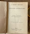 A Short History of English Literature, George Saintsbury
