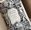 Editöründen İmzalı ve İthaflı, Ariosto's Orlando Furioso