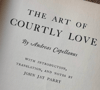 Editöründen İmzalı ve İthaflı, The Art of Courtly Love, Andreas Capellanus