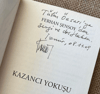 Ferhan Şensoy'dan İmzalı ve İthaflı Kazancı Yokuşu