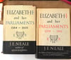 İlk Baskı Elizabeth I and her Parliaments 1559-1581, 1584-1601: İki Cilt Takım