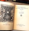 İlk Baskı Elizabeth I and her Parliaments 1559-1581, 1584-1601: İki Cilt Takım