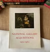 National Gallery Acquisitions 1953-1962