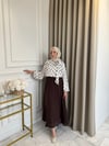 Emily Etek Takım Kahverengi