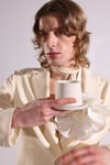 Secret Garden Collection Ivoire Voilé / Coffee-Tea Cup(matte)