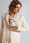 Secret Garden Collection Ivoire Voilé / Coffee-Tea Cup(matte)