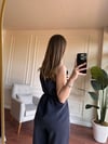 HALTER YAKA TENSEL TAKIM - LACİVERT