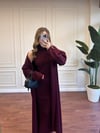 HIRKALI TRİKO TAKIM - BORDO