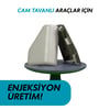  Ara Bölme (Seperatör) Kapağı -ÇİFT-  Cam Tavanlı Araçlar 