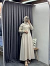 2610 Şile Elbise Bej