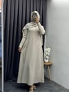 2610 Şile Elbise Bej