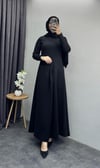 2610 Şile Elbise Siyah