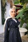 Üçde Trench  Lacivert