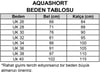 AquaShort Solid Mavi