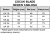 Çocuk BladeBack Solid Bordo