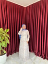 AHSEN STORE DESENLİ ELBİSE 2515 