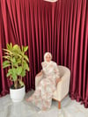 AHSEN STORE DESENLİ ELBİSE 2518 