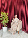 AHSEN STORE DESENLİ ELBİSE 2518 