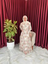 AHSEN STORE DESENLİ ELBİSE 2518 