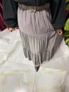 AK COLLECTİON TENSEL ÇİNGENE KEMERLİ ETEK