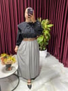 AK COLLECTİON TENSEL KEMERLİ ETEK