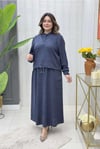 ALAÇATI ÖRME ETEKLİ TAKIM
