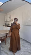 belden oturan elbise