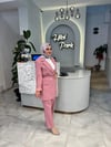 BLAZER KEMERLİ  İKİLİ TAKIM 7106