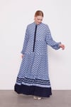 LEVİDOR GEOMETRİK KESİM ELBİSE 