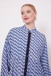 LEVİDOR GEOMETRİK KESİM ELBİSE 