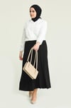PİLELİ KUMAŞ ETEK 