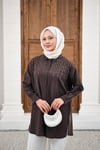 SIRA BONCUK İŞLEMELİ GÖMLEK