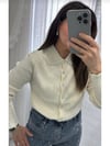 YAKA İNCİ DETAYLI HIRKA 