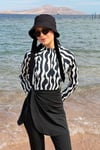 ZEBRA DESEN TESETTÜR MAYO