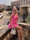 ABBEY DÜĞMELİ CORSET ELBİSE