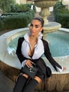 AMANDA GÖMLEK DETAY ELBİSE