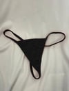 Kadın Siyah Tanga Külot String