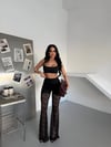 LACE KABARTMALI İSPANYOL PAÇA PANTOLON
